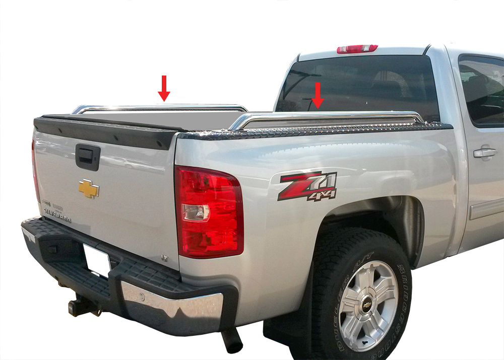 Chevy Silverado Dually Bed Rails Caps